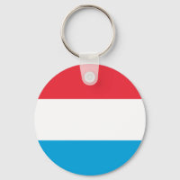 Flagge des luxemburgischen Schlüsselanhängers