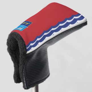 Flagge des Magadan-Gebiets Golf Headcover
