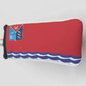Flagge des Magadan-Gebiets Golf Headcover (Vorderseite)