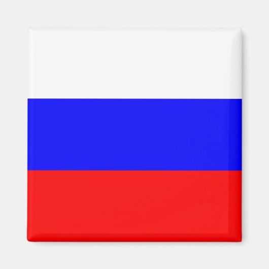 Flagge des Magnet Russland (Vorne)