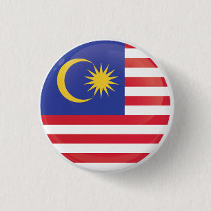 Flagge des Malaysia Round-Icon-Systems Button