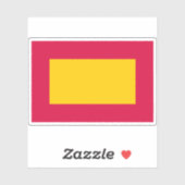 Flagge des Mali-Reiches, Afrika Aufkleber (Blatt)