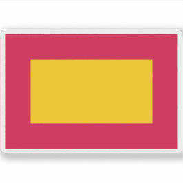 Flagge des Mali-Reiches, Afrika Aufkleber