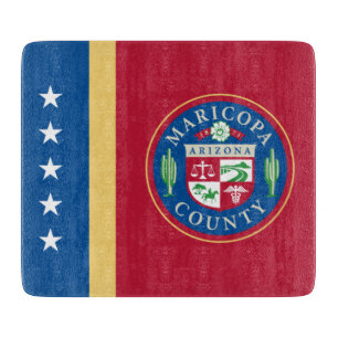 Flagge des Maricopa County (Arizona) Schneidebrett