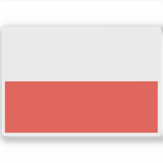 Flagge des Merina-Königreichs, Afrika Aufkleber (Vorderseite)