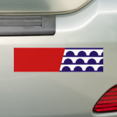Flagge des Moines (Iowa City) Autoaufkleber (Auf Auto)
