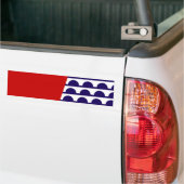 Flagge des Moines (Iowa City) Autoaufkleber (Auf Lkw)
