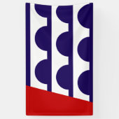 Flagge des Moines (Iowa City) Banner (Vertikal)