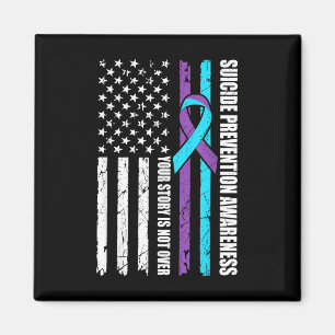 Flagge des Monats der Suizidpräventionsaufklärung  Magnet