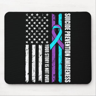 Flagge des Monats der Suizidpräventionsaufklärung  Mousepad