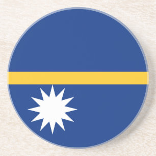 Flagge des Nauru-Untersetzer Untersetzer