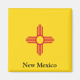 Flagge des New Mexiko Magnet