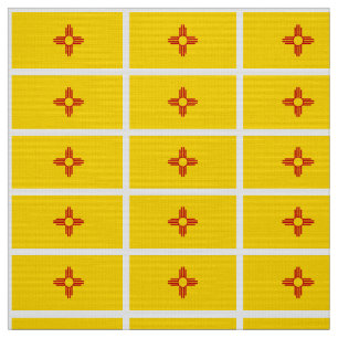 Flagge des New Mexiko Stoff