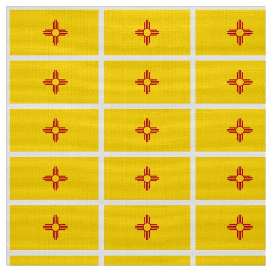 Flagge des New Mexiko Stoff (Muster)