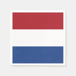 Flagge des niederländischen Papiers Napkins Serviette