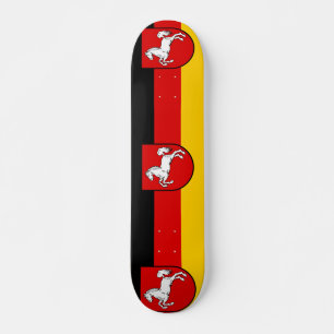 Flagge des Niedersächsischen Skateboards