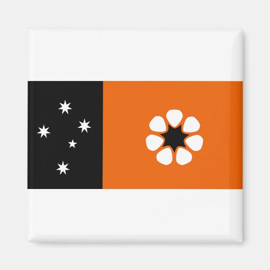 Flagge des nördlichen Hoheitsgebiets, Australien Magnet (Vorne)