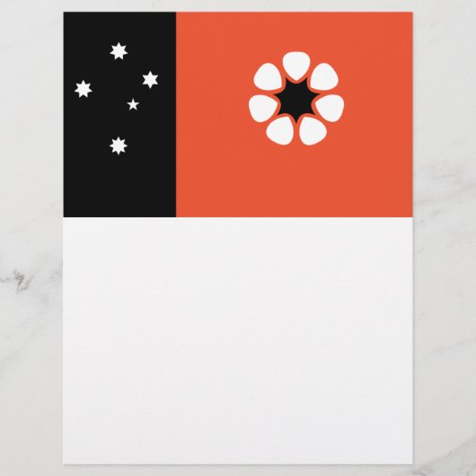 Flagge des nördlichen Hoheitsgebiets Flyer (Vorne)