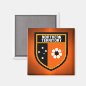 Flagge des nördlichen Hoheitsgebiets Magnet (Vorderseite/Rückseite)