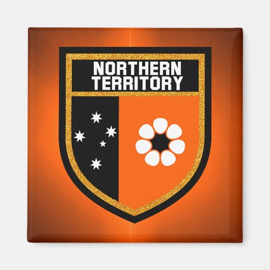Flagge des nördlichen Hoheitsgebiets Magnet (Vorne)