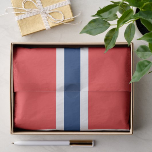 Flagge des Norwegen-Seidenpapiers Seidenpapier (Geschenk)