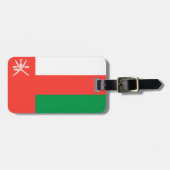 Flagge des Oman Easy ID Personal Gepäckanhänger (Vorderseite horizontal)