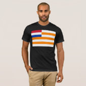 Flagge des Orangen-freien Staat, Südafrika T-Shirt (Vorne ganz)