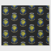 FLAGGE DES OREGON-BIBER-STAAATES GESCHENKPAPIER (Flach)