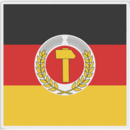Flagge des ostdeutschen Präsidenten (1951-1953) Aufkleber