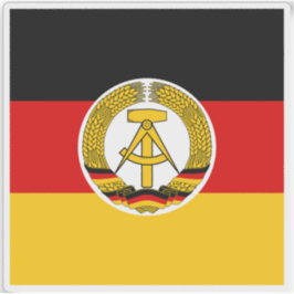 Flagge des ostdeutschen Präsidenten (1953-1955) Aufkleber
