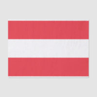 Flagge des österreichischen Gewebspapiers