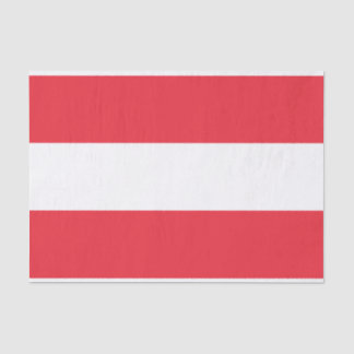 Flagge des österreichischen Gewebspapiers Seidenpapier