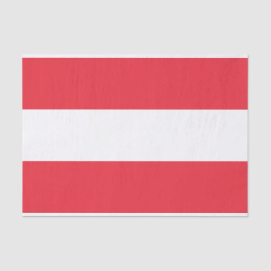 Flagge des österreichischen Gewebspapiers Seidenpapier (Vorderseite)