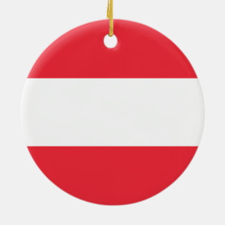 Flagge des österreichischen Ornaments Keramikornament