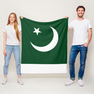 Flagge des pakistanischen Medium Fleecedecke