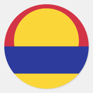 Flagge des Palmyra-Atolls Runder Aufkleber