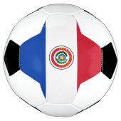 Flagge des Paraguay-Fußball-Balls Fußball (Gedreht)
