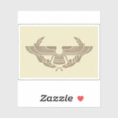 Flagge des Parthianischen Reiches Aufkleber (Blatt)