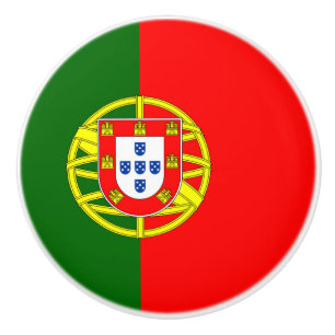 Flagge des Portugal-Keramik-Griffs Keramikknauf
