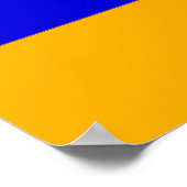 Flagge des Posters Armenien Poster (Ecke)