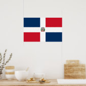 Flagge des Posters Dominica Poster (Küche)