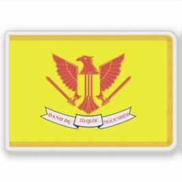 Flagge des Präsidenten der Republik Vietnam Aufkleber