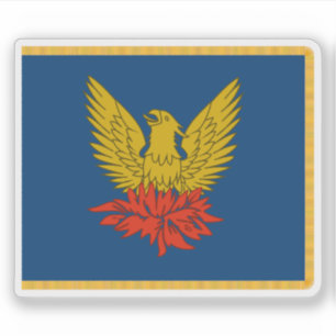 Flagge des Präsidenten Griechenlands - das Kolonia Aufkleber
