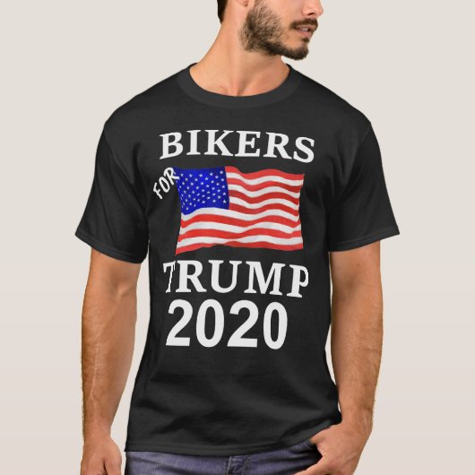 Flagge des Radfahrer-Trumpf-2020 T-Shirt (Vorderseite)