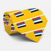 Flagge des Reiches von Manchukuo 滿洲國; 满洲国; 滿洲国 Krawatte (Gerollt)