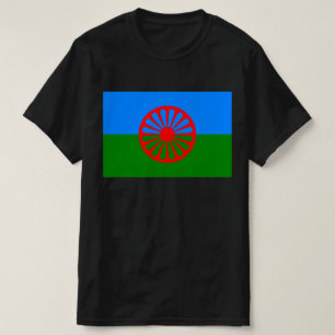 Flagge des Romani-Volkes - Romani-Flagge T-Shirt 