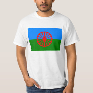 Flagge des romanischen Volkes - romanische Flagge T-Shirt
