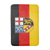 Flagge des Saarlandes Badematte (Vorderseite Vertikal)