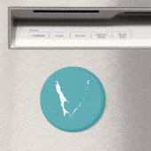 Flagge des Sakhalin-Gebiets Magnet (In Situ (Geschirrspüler))