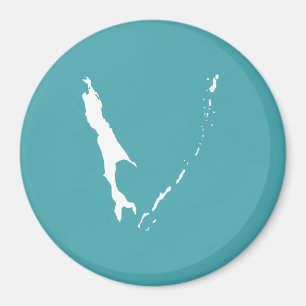 Flagge des Sakhalin-Gebiets Magnet